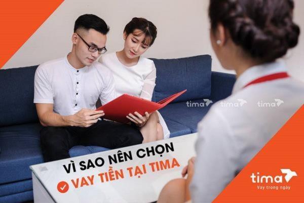 Vay tiền nhanh tại Tima không cần chứng minh thu nhập